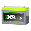 X2Power 36V 40Ah Marine Lithium Iron Phosphate (LiFePO4) Deep Cycle Battery with Bluetooth - 1