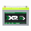 X2Power 12V 100Ah Marine Lithium Iron Phosphate (LiFePO4) Deep Cycle Battery with Bluetooth - 0