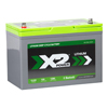 X2Power 12V 100Ah Marine Lithium Iron Phosphate (LiFePO4) Deep Cycle Battery with Bluetooth - 2