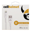 cellhelmet USB-A to Lightning Connector Cable - white 3 ft. - 0