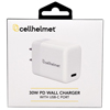 cellhelmet 30W USB-C PD Wall Charging Power Plug - White - 0