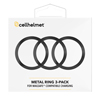 cellhelmet Universal MagSafe Metal Ring for MagSafe Compatible Charging Cell Phone - 3-Pack - 0