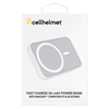 cellhelmet 5,000 mAh Power Bank with 15W Magnetic Wireless Charging - 0