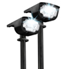 Bell + Howell Bionic Color Burst Solar Powered Landscape LED Lights - 2 Pack - 1