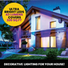 Bell + Howell Bionic Color Burst Solar Powered Landscape LED Lights - 2 Pack - 5
