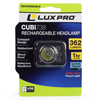 LuxPro Waterproof Multi-Color Ultralight LED Rechargeable Headlamp - 0
