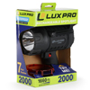 LuxPro 2000 Lumen Rechargeable LED Spotlight with Power Bank - 0