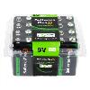 Batteries Plus 9V Alkaline Battery - 12 Pack - 0
