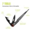 True Utility Tweezer Tool 7-In-1 Multi-Tool - 1