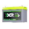X2Power 24V 60Ah Marine Lithium Iron Phosphate (LiFePO4) Deep Cycle Battery with Bluetooth - 1