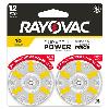 Rayovac Zinc Air Size 10 (Yellow) Hearing Aid Batteries - 12 Pack - 0