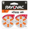 Rayovac Zinc Air Size 13 (Orange) Hearing Aid Batteries - 12 Pack - 0