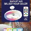 Bell & Howell Socket Air Light RGB - LED Fan Light Combo - 4