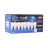 UltraLast 60 Watt Equivalent A19 2700K Soft White Energy Efficient LED Light Bulb - 8 Pack - 2