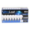 UltraLast 60 Watt Equivalent A19 5000K Daylight Energy Efficient LED Light Bulb - 8 Pack - 0
