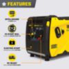 Champion Power 4500W Electric Start Dual Fuel Inverter Generator with CO Shield - 3