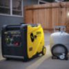 Champion Power 4500W Electric Start Dual Fuel Inverter Generator with CO Shield - 5