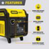 Champion Power 11,000W Wireless Start Inverter Generator with CO Shield - 4
