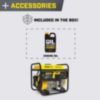 Champion Power 1200W Generator with CO Shield - 4