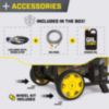 Champion Power 6500W Tri Fuel Electric Start Generator with CO Shield - 5