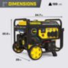 Champion 3800-Watt Dual Fuel Generator w/ CO Shield® - 7