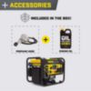 Champion 5500W Dual Fuel Open Frame Inverter w/ CO Shield® - 6