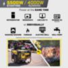 Champion 5500-Watt Open Frame Inverter w/ CO Shield® - 5