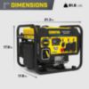 Champion 5500-Watt Open Frame Inverter w/ CO Shield® - 8