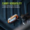 True Utility BERM Keychain Knife Orange/Grey - 3