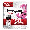 Energizer Max AAA Batteries – 4 Pack - 0