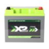 X2Power 12V 60Ah Marine Lithium Iron Phosphate (LiFePO4) Deep Cycle Battery with Bluetooth - 0
