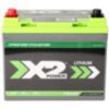 X2Power 12.8V 45AH U1 Size Deep Cycle Lithium Battery with Bluetooth - 0