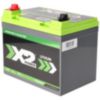 X2Power 12.8V 45AH U1 Size Deep Cycle Lithium Battery with Bluetooth - 1
