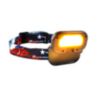 LuxPro American Flag LED Flip Up Headlamp - 2