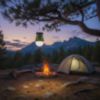 LuxPro Solar Mosquito Lantern - 130 Lumens - 1