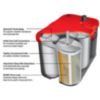 Optima Red Top Car Battery | Group 34R | 800CCA AGM - 9