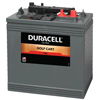 Duracell Ultra BCI Group GC2 6V 235AH Flooded Deep Cycle Golf Cart and Scrubber Battery - 0
