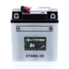 Xtreme 6N6-3B 6V Flooded Powersport Battery - 1