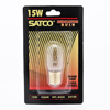 Satco E17 T7 Clear Incandescent Miniature Bulb - 1 Pack - 1