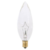 Satco 25W E14 B9.5 Incandescent Bulb - 0
