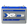X2Power Premium AGM 1150CCA BCI Group 31T Heavy Duty Battery - 0