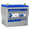 X2Power Premium AGM 740CCA BCI Group 35 Car and Truck Battery - 2