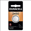 Duracell CR2450 3V Lithium Coin Cell Battery - 1 Pack - 0