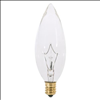 Satco 25W E14 B9.5 Incandescent Bulb - 0