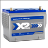 X2Power Premium AGM 840CCA BCI Group 24F Car and Truck Battery - 1
