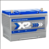 X2Power Premium AGM 930CCA BCI Group 27F Car and Truck Battery - 2