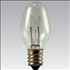 Satco E12 C7 Clear Incandescent Miniature Bulb - 1 Pack - 0