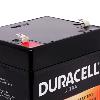 Duracell Ultra 12V 5AH AGM Sealed Lead Acid (SLA) Battery with F1 Terminals - 3