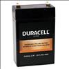 Duracell Ultra 6V 2.9AH General Purpose AGM SLA Battery with F1 Terminals - 0