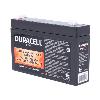 Duracell Ultra 6V 7.2AH General Purpose AGM Sealed Lead Acid (SLA) Battery with F1 Terminals - 1